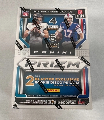 2021 Prizm Football Blaster Box Disco Parallels