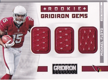 2012 Gridiron Michael Floyd #10 Relic 049/199