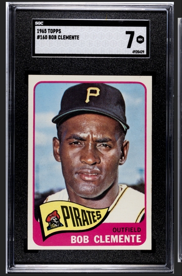 1965 Topps Roberto Clemente #160 SGC 7