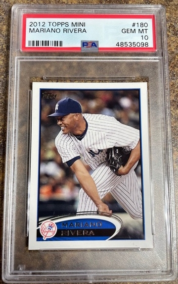 Mariano Rivera 2012 Topps MIni PSA 10