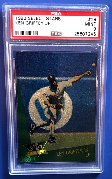 1993 Select Stars #19 Ken Griffey Jr. PSA 9 Mint