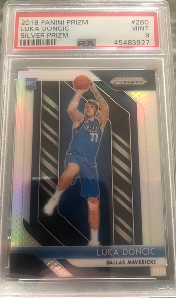 2018-19 Luka Doncic Rookie Prizm Silver