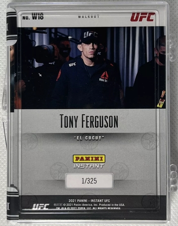 2021 Panini UFC Instant Access Walkout 20 Card Complete Set 1/325 Sealed