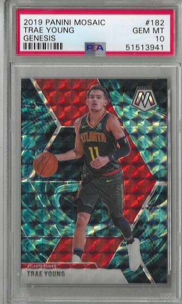 Trae Young Mosaic Genesis
