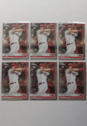 2019 Topps Chrome Update Nick Senzel Rookie Debut Lot (6)