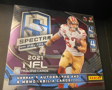 2021 Panini Spectra NFL Hobby Box