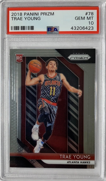 2018 Prizm Trae Young Base #78 PSA 10 | Card Ladder