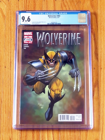 WOLVERINE #302 CGC 9.6 NM+ WP 2012 Arthur Adams cover