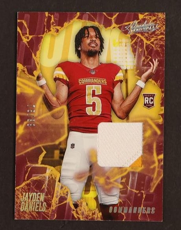 2023 Panini Absolute RF-JDS Jayden Daniels Rookie Jerseys Rookie Commanders