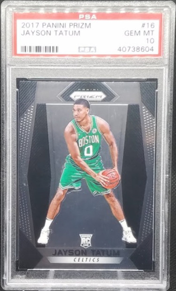 Jayson Tatum 2017 Panini Prizm RC Rookie # 16 PSA Gem Mint 10