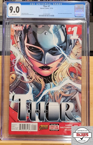 Thor #1 9.0 - First Jane Foster Thor!