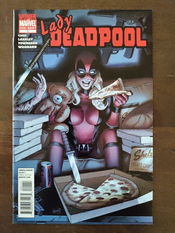 Lady Deadpool #1 Greg Land Cover