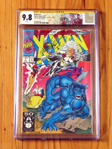  X-MEN #1 CGC SS 9.8 1991 Signature Series signed 3x Lee Claremont Williams
