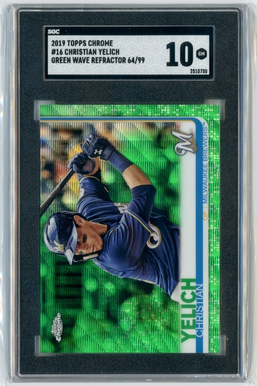 2019 Topps Chrome Christian Yelich