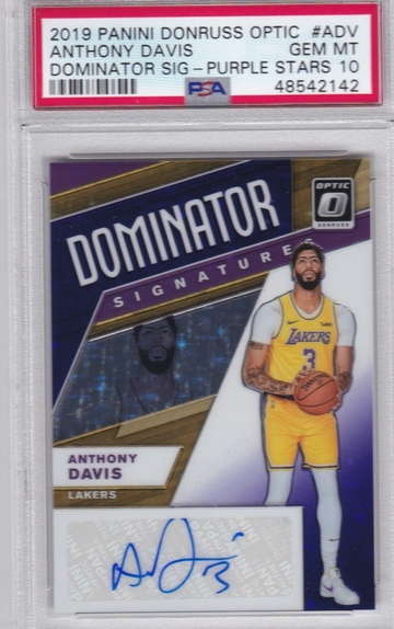 Anthony Davis Lakers Auto 