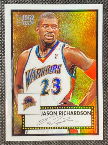 2005-06 Topps 1952 Style - #103 Jason Richardson Chrome Refractor /299 Warriors