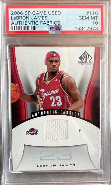 2006 SP Game Used Lebron James