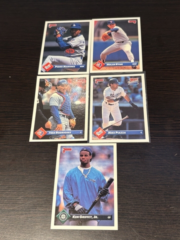 1993 Donruss Baseball Complete Set 1-792 Piazza RC Griffey Ryan
