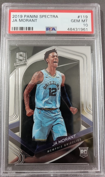 Ja Morant 2019 Spectra PSA 10