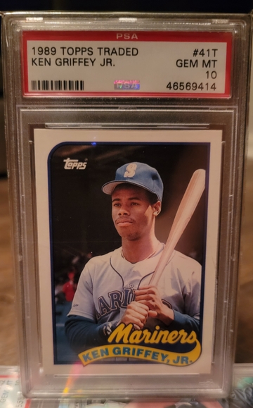 1989 Topps Traded Ken Griffey Jr. #41T PSA 10 RC
