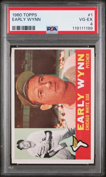 1960 Topps Early Wynn #1 PSA 4