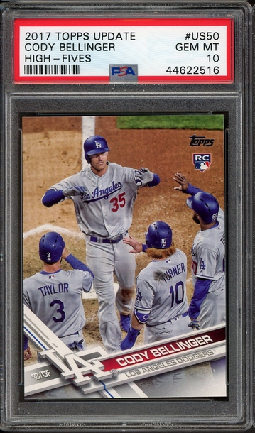 2017 Topps Update Cody Bellinger High Fives SP