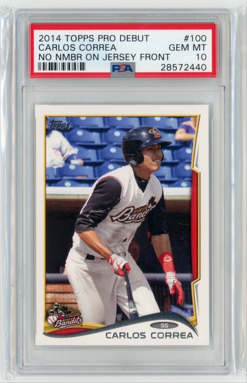 2014 Topps Pro Debut Carlos Correa