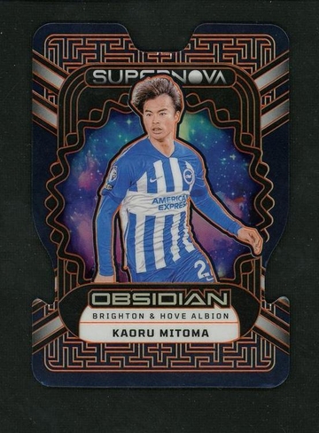 2023 Panini Obsidian Supernova Kaoru Mitoma #4 /99