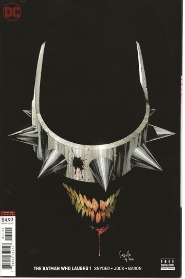 The Batman Who Laughs #1 Greg Capullo Variant HIGH RES SCAN