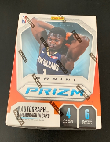 2019-20 Prizm Basketball Sealed Blaster Box