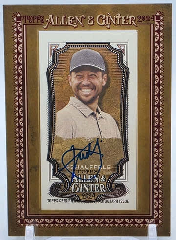 2024 Topps Allen & Ginter 🔥 XANDER SCHAUFFELE AUTO 🔥 #MA-XS PGA CHAMPION Golf