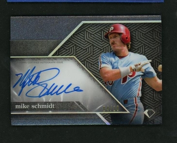 2024 Topps Diamond ACC-MSC Mike Schmidt Icons Chrome Autograph Card Philadelphia Phillies