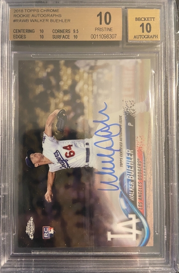 Walker Buehler Topps Chrome
