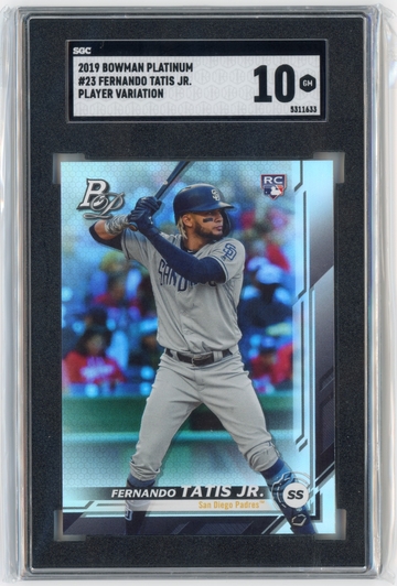 2019 Bowman Platinum Fernando Tatis Jr