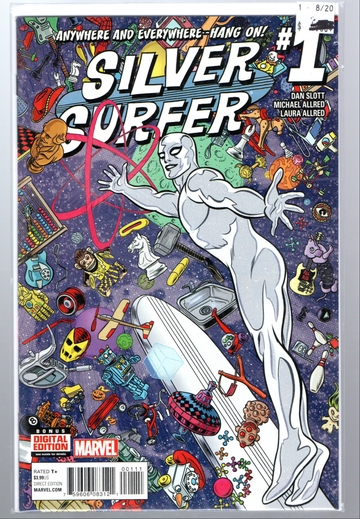 2014 Marvel Silver Surfer Vol #4 Lot of 9 Ea. From LCS To Bag & Board. NM+++