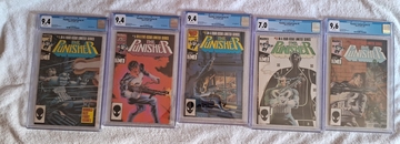 Punisher #1,2,3,4,5 complete mini series