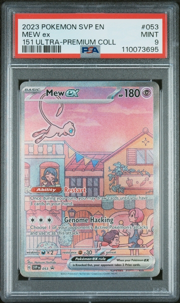 2023 Pokemon #053 Mew ex SVP EN PSA 9