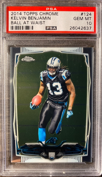 2014 Topps Chrome Kelvin Benjamin PSA 10