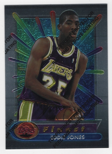 1994-95 TOPPS FINEST ROOKIE EDDIE JONES # 323 6 CARDS LOT