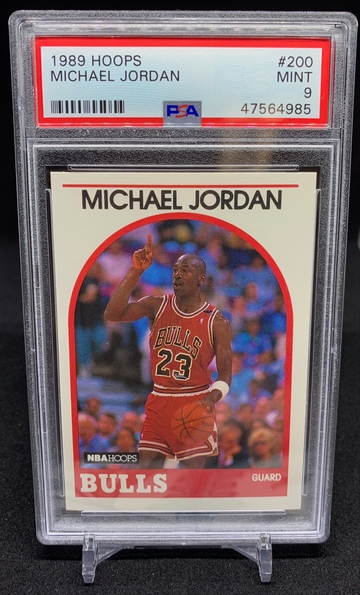 1989 Hoops Michael Jordan - PSA 9