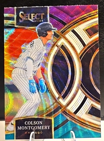Colson Montgomery - 2024 Select - Tri-Color Prizm - Premier # 40 - White Sox