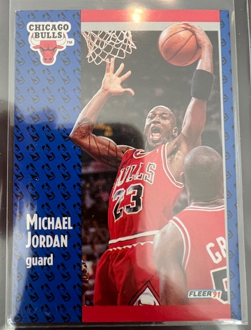 1991-92 Fleer Michael Jordan #29 