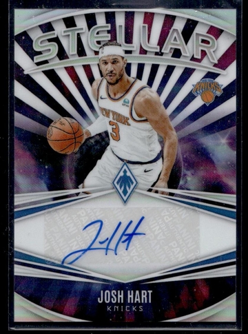 2023-24 Panini Phoenix Stellar Josh Hart #SS-JHR Auto /99