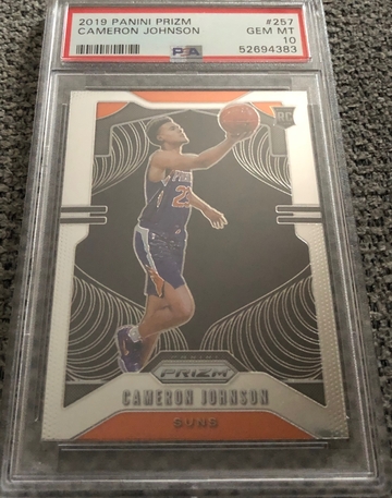 Cameron Johnson Rookie Prizm PSA 10