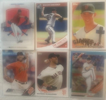 Madison Baumgarner 2007 Tri-Star Draft 2010 Topps Rc &   card lot
