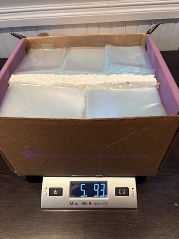 Nearly 6 Pounds (Thousands) of Gently Used Penny Sleeves for MTG/Sports Cards