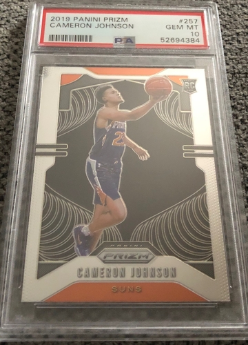Cameron Johnson Rookie Prizm PSA 10
