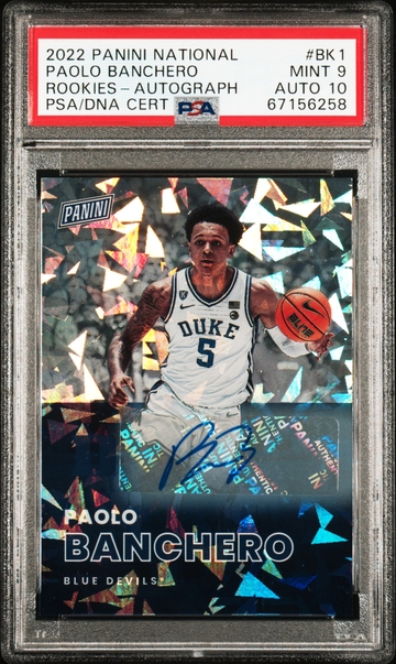 2022 Paolo Banchero Rookie Auto /10