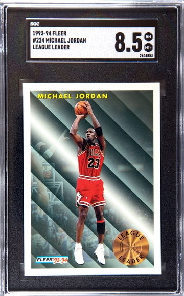 1993-94 Fleer Michael Jordan #28 SGC 8.5