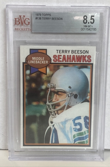 1979 Topps Terry Beeson #138 BVG 8.5. 